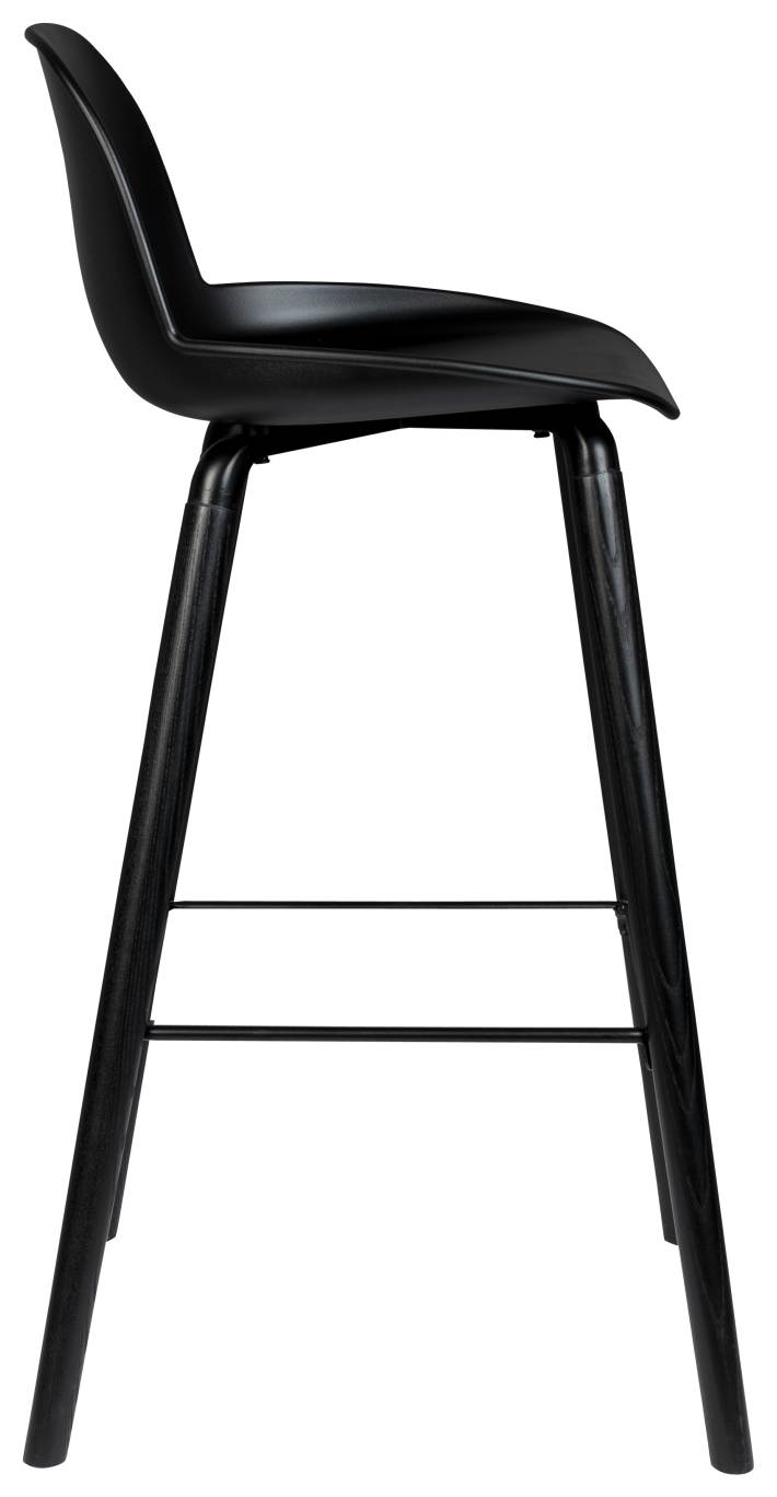 Barhocker ALBERT KUIP ALL BLACK von ZUIVER