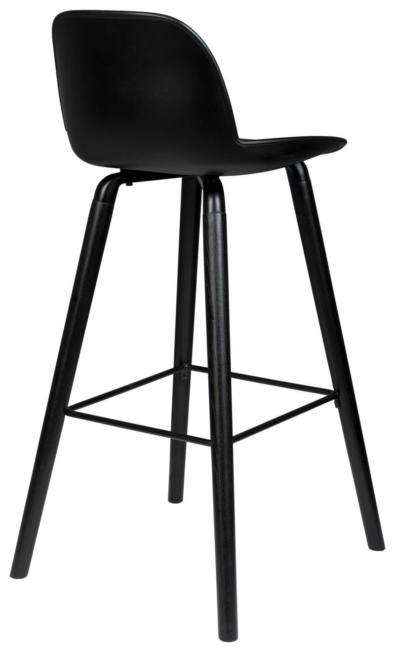 Barhocker ALBERT KUIP ALL BLACK von ZUIVER