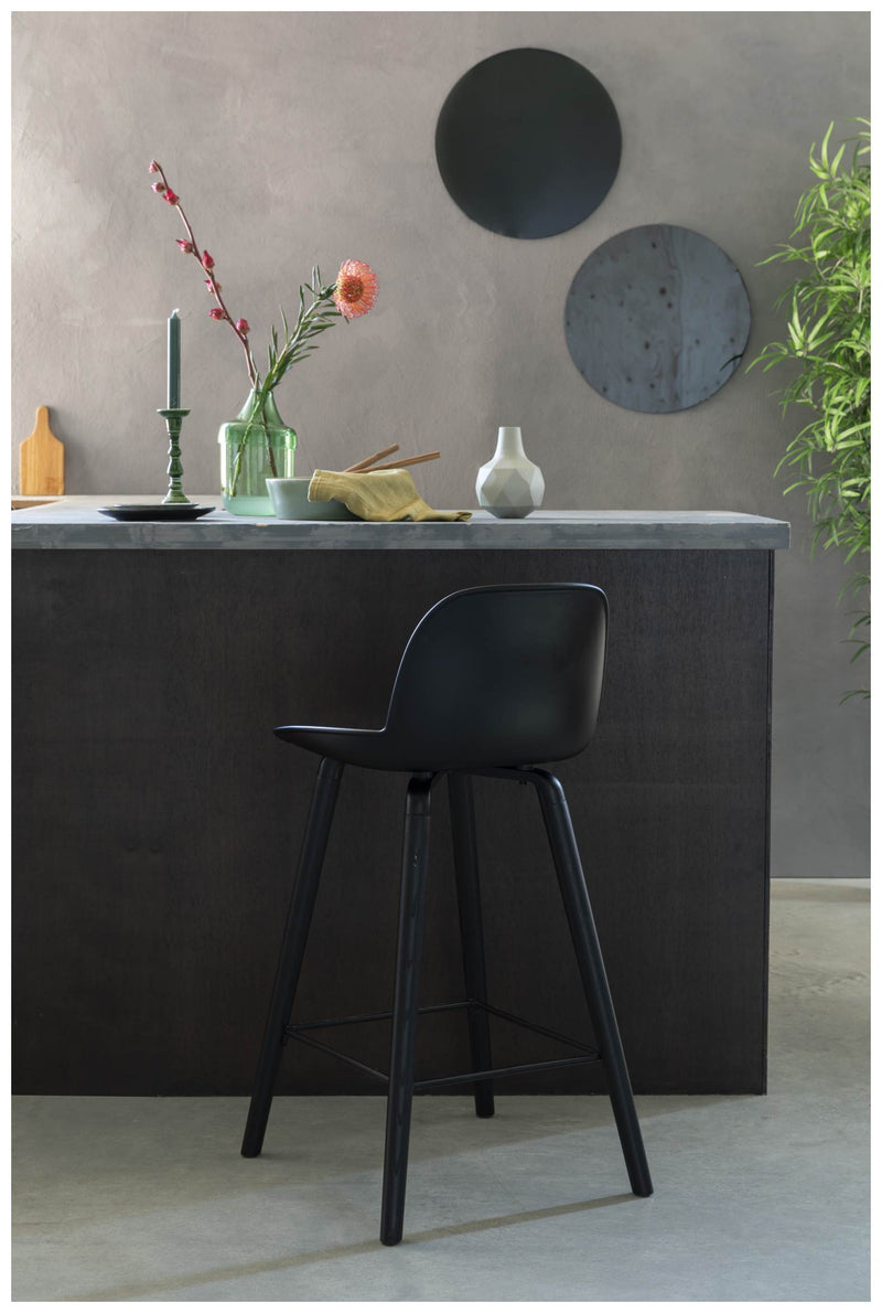 Tresenhocker ALBERT KUIP ALL BLACK von ZUIVER