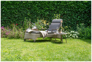 Gartenliege Sonnenliege PRATO MOUNTAIN inkl. Auflage - Taupe
