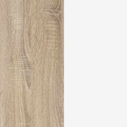 Arbeitstisch Schreibtisch ALIKLIA Optik Sonoma Eiche und Weiß Forte