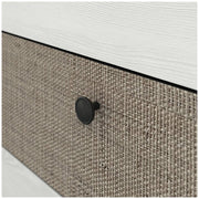 Schubladenkommode MOONDUST Schneeeiche / Geflechtoptik von Forte