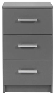 Kommode ELENZIO 3 Graphit Grau mit 3 Schubladen