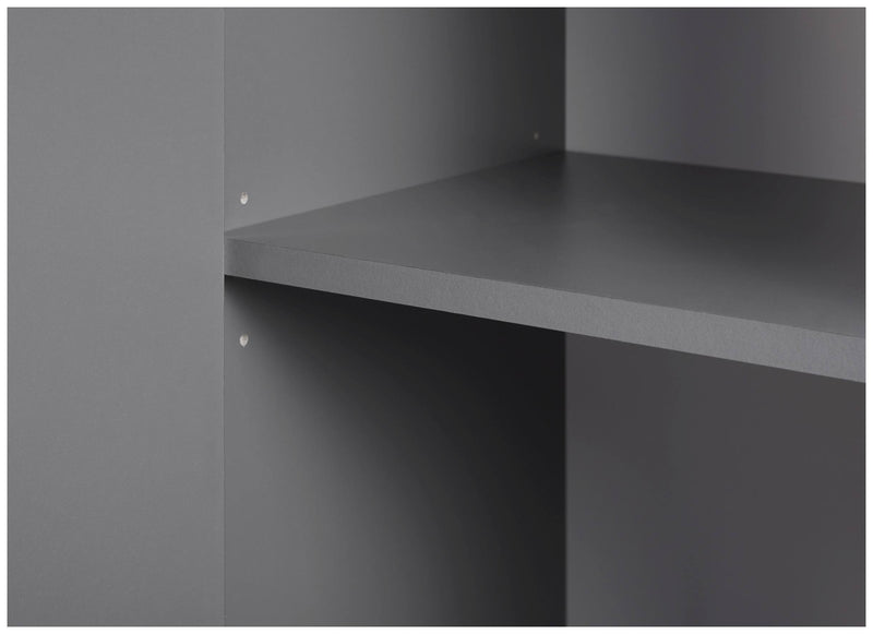 Sideboard Kommode ELENZIO 2T4S Graphit Grau mit 2 Türen 4 Schubladen