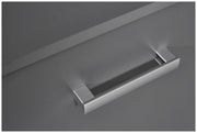 Lowboard TV-Kommode ELENZIO Graphit Grau mit 2 Türen und Gerätefach