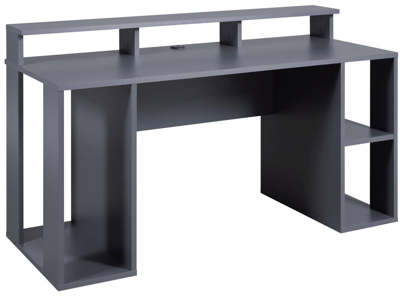 Computertisch MATCHPOINT Gaming Tisch Graphit Grau