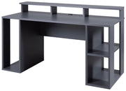 Computertisch MATCHPOINT Gaming Tisch Graphit Grau