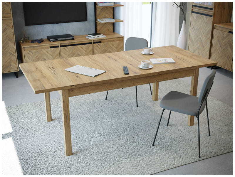 Esstisch Ausziehtisch SOLLETICO 160-207 cm Bartex-Eiche Nachbildung