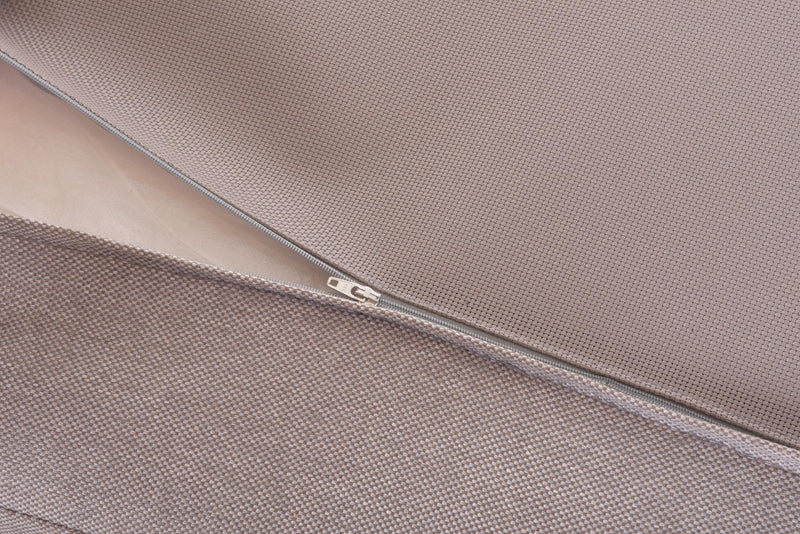 Garten Lounge Gruppe CELIA 4-tlg Alu hellgrau Polyester taupe