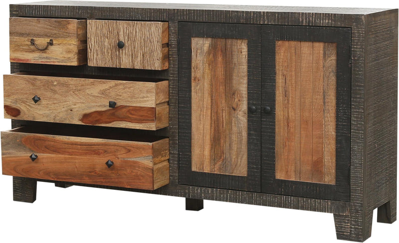 Sideboard TARIM Schubladenkommode aus Mango und Akazie 165 cm