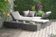 Garten Sitzgruppe Lounge Set ALCUDIA - Geniale Variable Gartengruppe