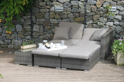 Garten Sitzgruppe Lounge Set ALCUDIA - Geniale Variable Gartengruppe