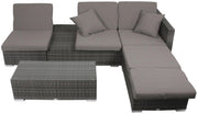 Garten Sitzgruppe Lounge Set ALCUDIA - Geniale Variable Gartengruppe