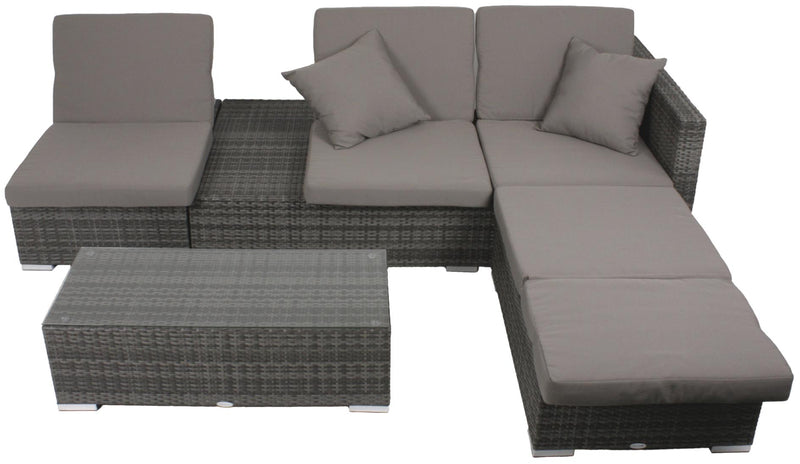 Garten Sitzgruppe Lounge Set ALCUDIA - Geniale Variable Gartengruppe