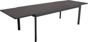 Garten Ausziehtisch NEREA Aluminium / Keramik-Tischplatte 200 x 100 cm