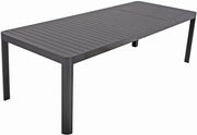 Alu Gartentisch Ausziehtisch AMIRA 195 x 100 cm ausziehbar auf 240 cm