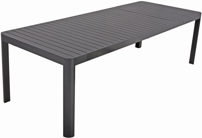 Alu Gartentisch Ausziehtisch AMIRA 195 x 100 cm ausziehbar auf 240 cm