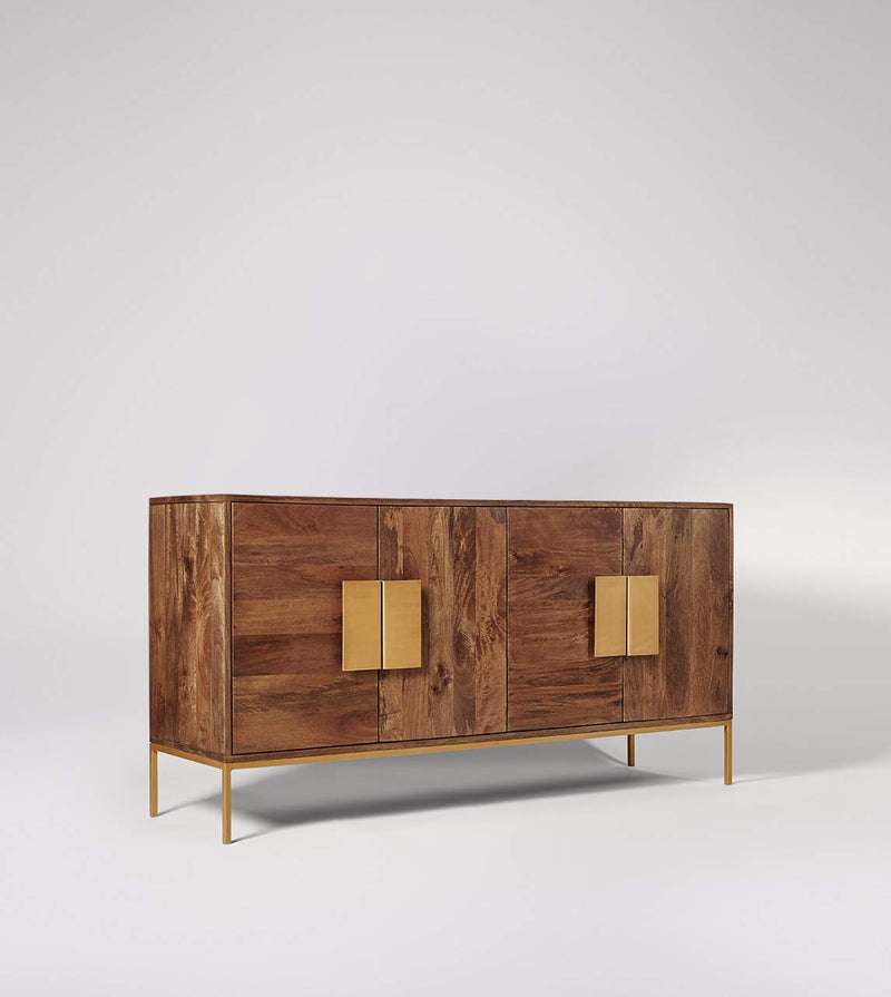 Sideboard Anrichte BALARRY aus Mangoholz 147 cm