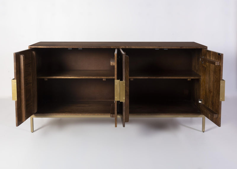 Sideboard Anrichte BALARRY aus Mangoholz 147 cm