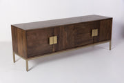 TV-Schrank Lowboard BALARRY aus Mangoholz 145 cm