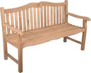 Bank Gartenbank ROMANG 3-Sitzer aus Teakholz 150 cm
