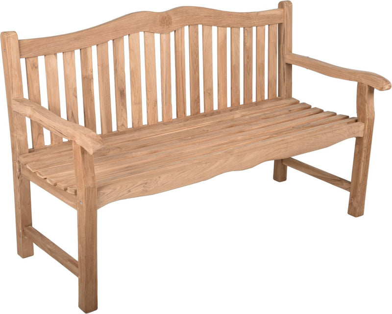 Bank Gartenbank ROMANG 3-Sitzer aus Teakholz 150 cm