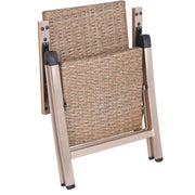 Gartensessel Hochlehner FLORENCE Gestell Aluminium Farbe Champagner