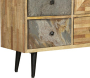 Sideboard Anrichte YAMUNA - recyceltes Holz Mango Akazie Teak