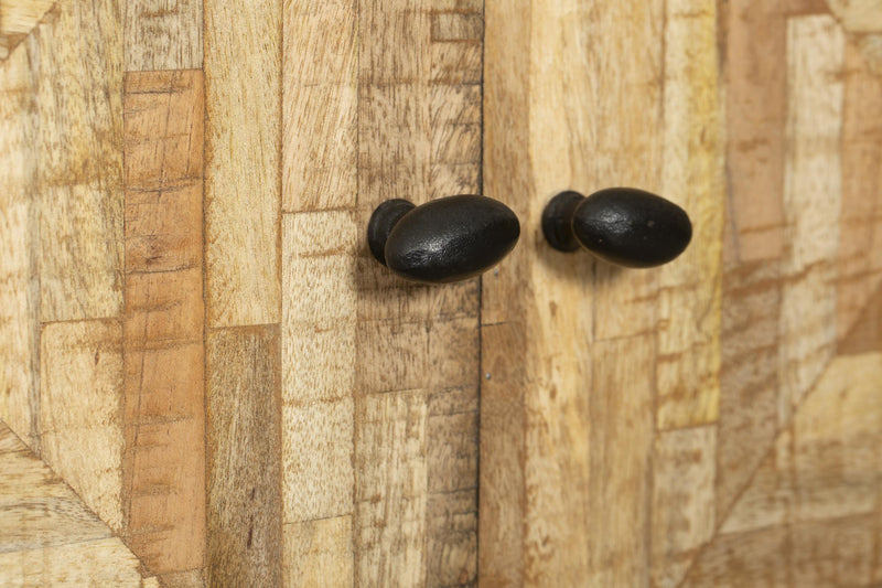 Sideboard Anrichte YAMUNA - recyceltes Holz Mango Akazie Teak