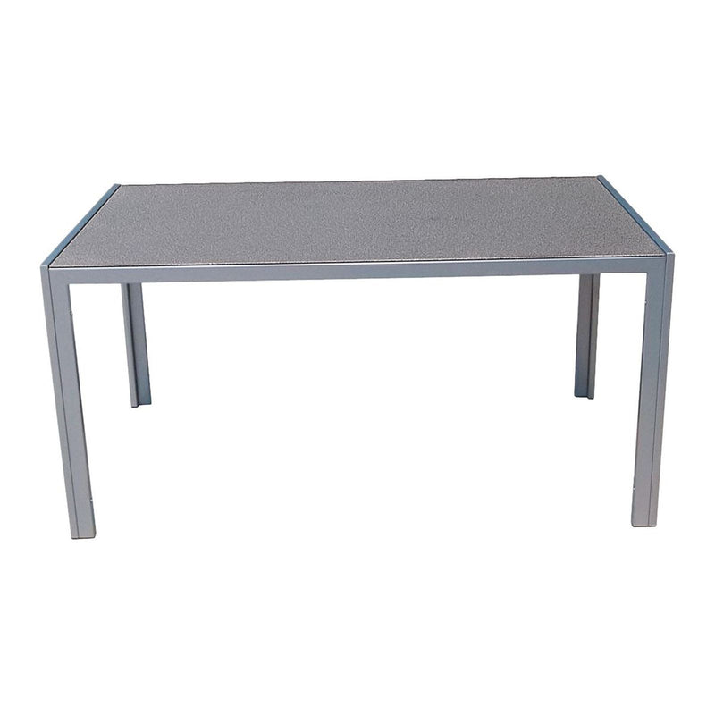 Garten Tischgruppe GRACE 5-tlg. 4 × Hochlehner + 1 Tisch 150 x 90 cm