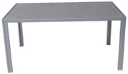 Garten Tischgruppe GRACE 7-tlg. 6 × Hochlehner + 1 Tisch 150 x 90 cm