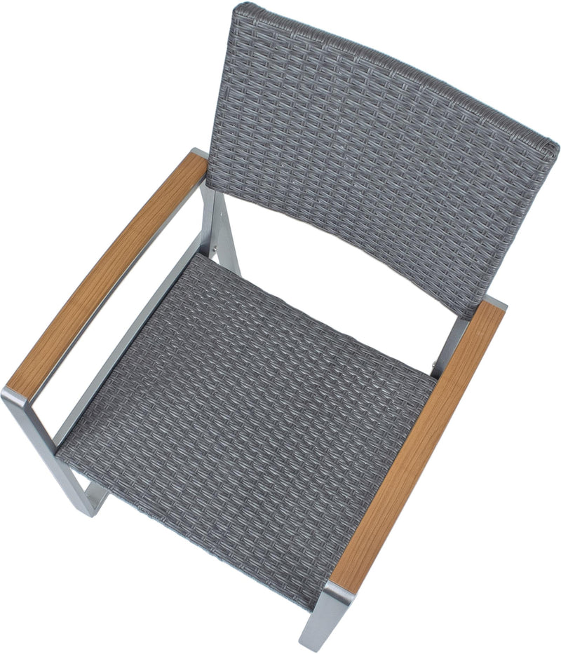 Garten Tischgruppe AVA 7-tlg. Tisch 160 x 90 cm 6 x Stuhl AVA 305265
