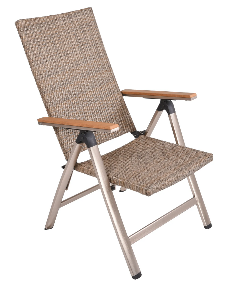 Garten Tischgruppe FLORENCE 7-tlg. mit Tisch und 6 × Hochlehner