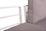 Moderne Garten Garnitur Lounge Set VALENTINA 4tlg.