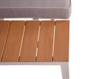 Moderne Garten Garnitur Lounge Set VALENTINA 4tlg.