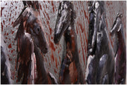 Wandbild Wanddekoration 3D Metallbild Fury 120 x 80 cm