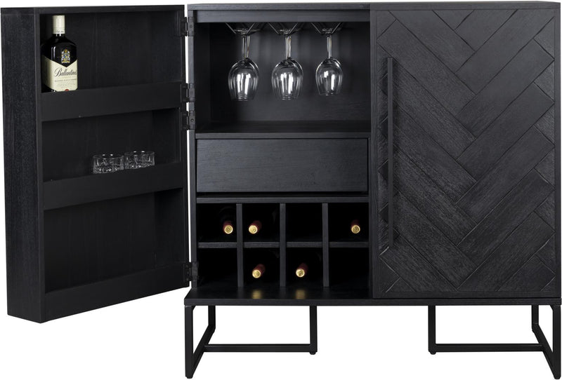 Weinschrank Barschrank CLASS BLACK von DutchBone