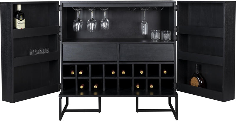 Weinschrank Barschrank CLASS BLACK von DutchBone