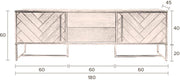 Sideboard CLASS LOW BLACK von DutchBone