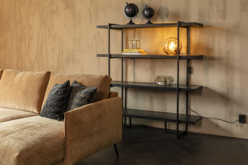 Regal Bücherregal CLASS BLACK DutchBone