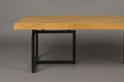 Couchtisch CLASS EICHE mit Fischgrät Platte 120 x 60 cm von DutchBone