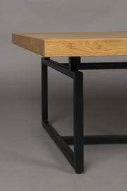 Couchtisch CLASS EICHE mit Fischgrät Platte 120 x 60 cm von DutchBone