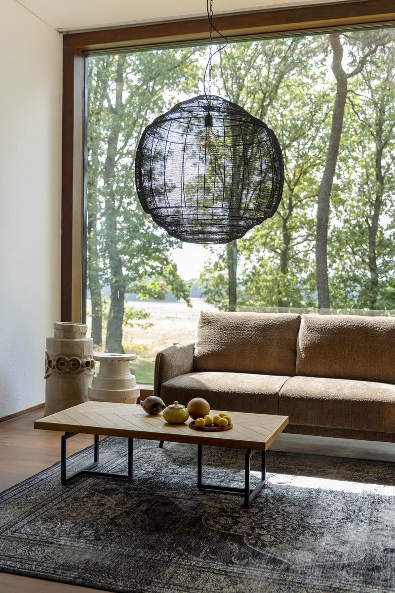 Couchtisch CLASS EICHE mit Fischgrät Platte 120 x 60 cm von DutchBone
