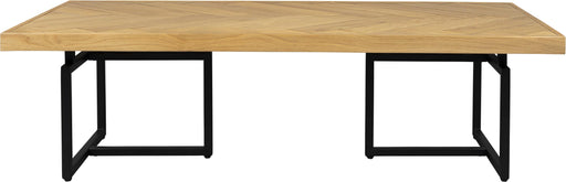 Couchtisch CLASS EICHE mit Fischgrät Platte 120 x 60 cm von DutchBone