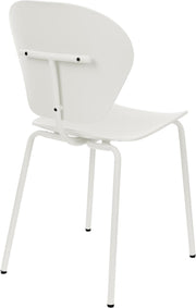 Stuhl THE OCEAN COCONUT MILK von Zuiver - 100% Ocean Plastik