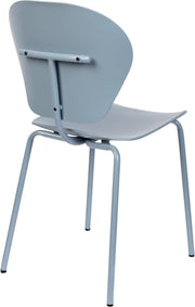 Stuhl THE OCEAN BLUE von Zuiver - 100% Ocean Plastik