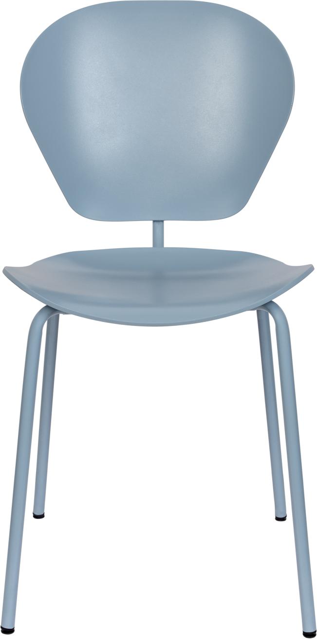 Stuhl THE OCEAN BLUE von Zuiver - 100% Ocean Plastik