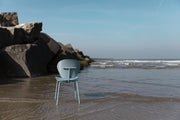 Stuhl THE OCEAN BLUE von Zuiver - 100% Ocean Plastik