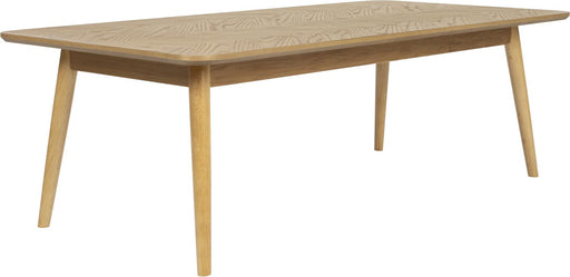 Couchtisch FABIO NATURAL Eiche im Fischgrätmuster furniert 120 x 60 cm