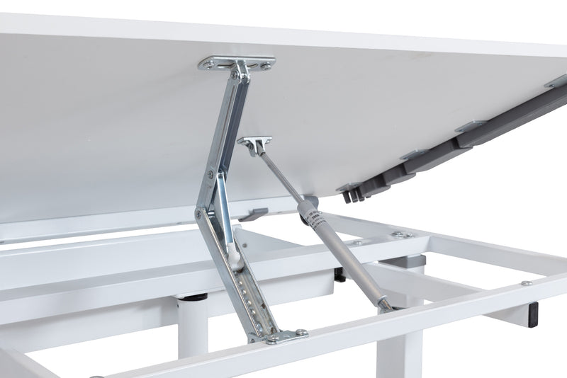 Schülerschreibtisch LIFT Höhe und Neigung verstellbar mit Schublade